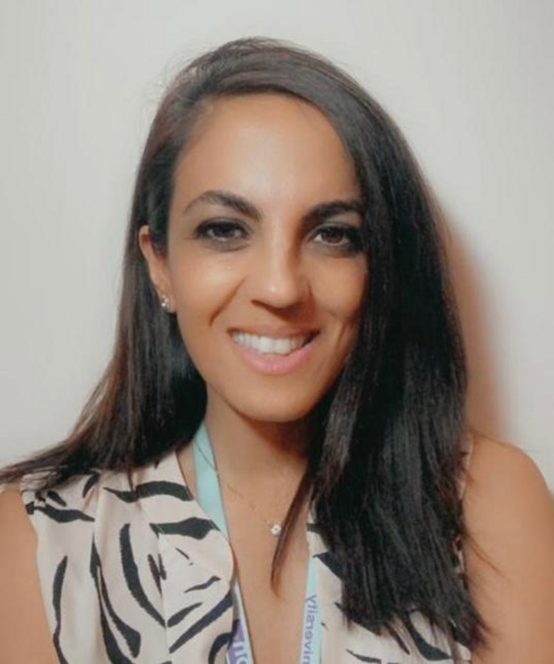 A portrait of a woman
