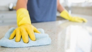 Cleaning surface